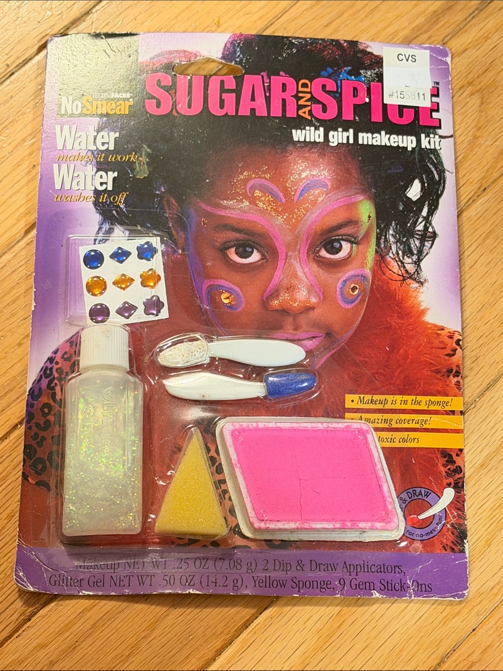 Sugar and Spice Wild Girl Makeup Kit - Pink Face Paint Kit